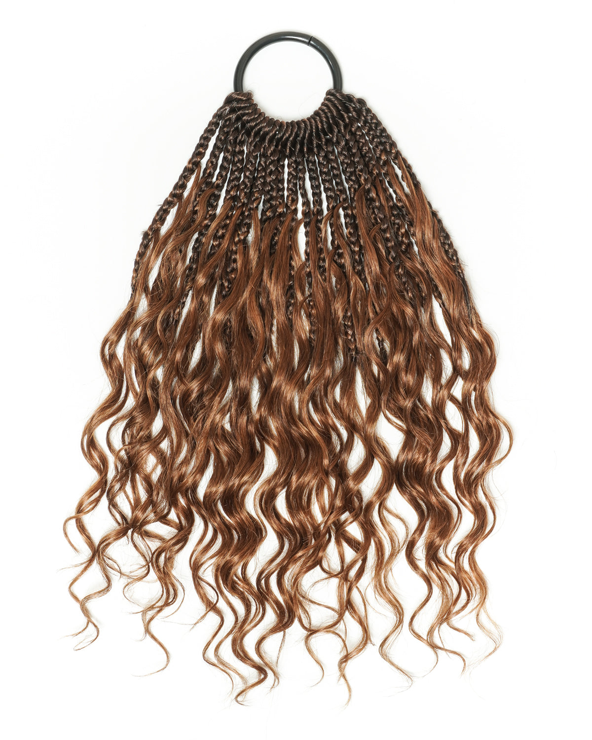 Small Pack 20 Strands Crochet Boho Braids - 12"-30" Deep Wave Human Hair Boho Curls ($20 Off as Add-On)