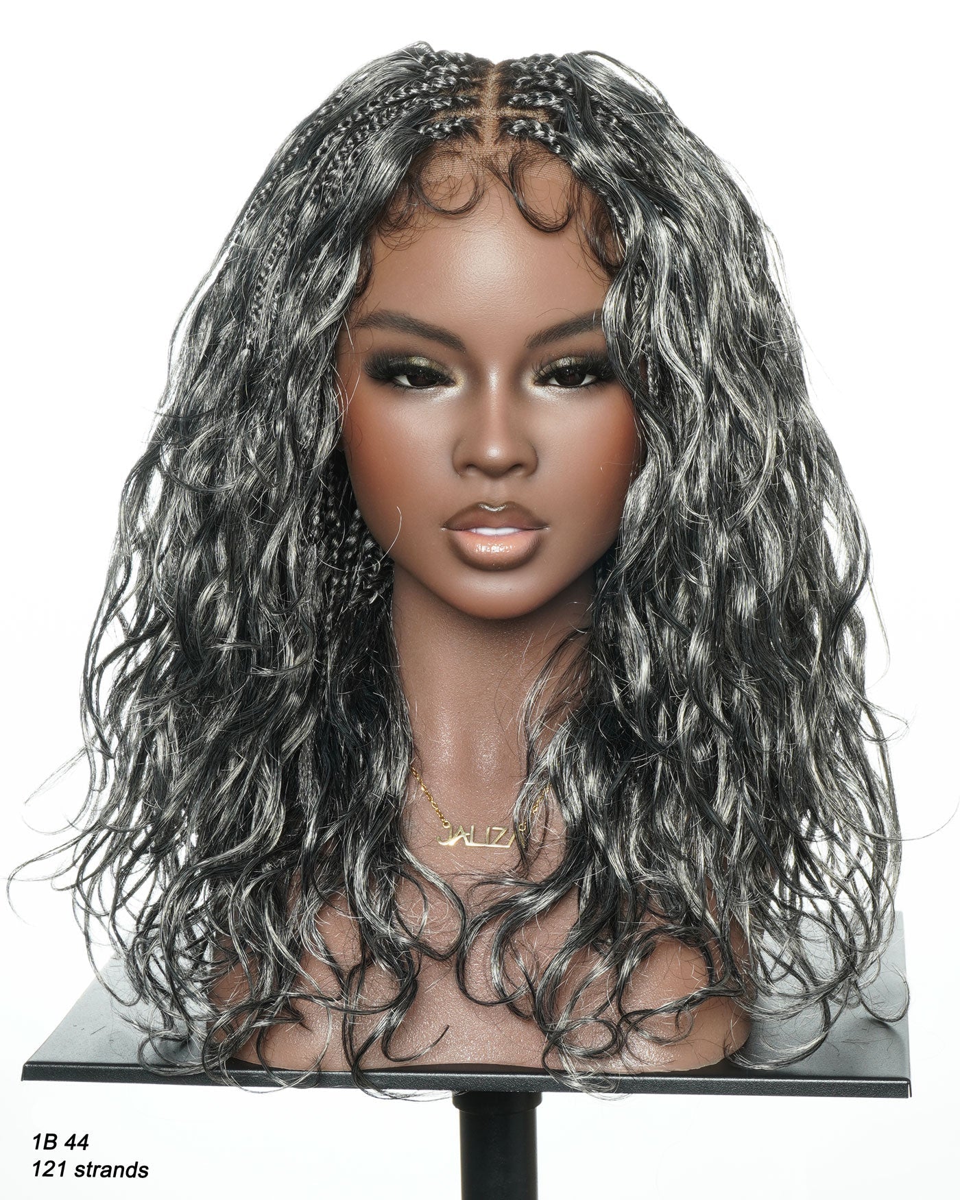 Michelle 16" - JALIZA Slip-On™ Glueless Body Wave Boho Box Braided Wig