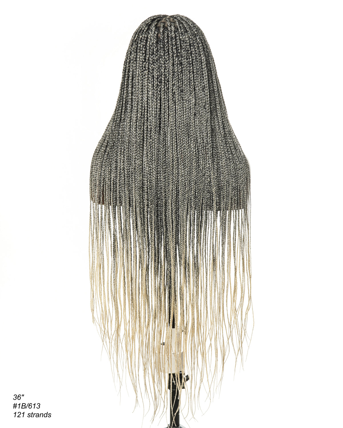 Swiss HD Full Lace Knotless Box Braided Wig