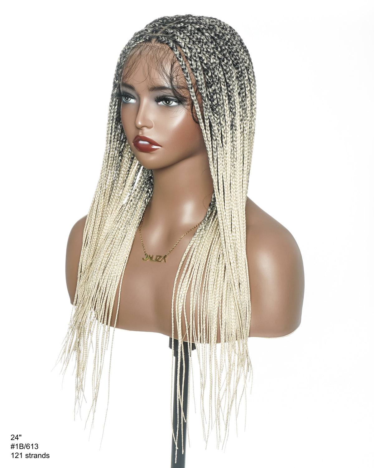 Swiss HD Full Lace Knotless Box Braided Wig