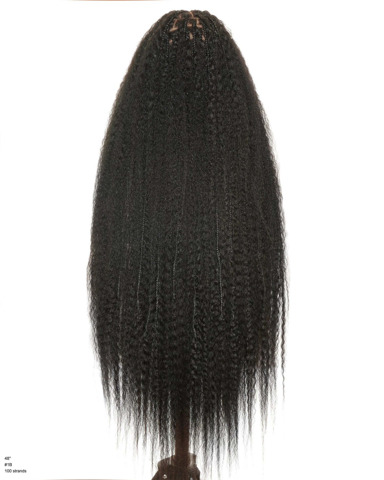 Celia Kinky Straight 48" Kinky Straight Bora Bora Braided Wig
