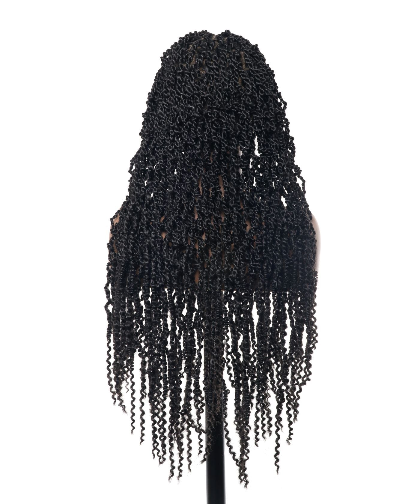 Pavana - Super Lightweight Passion Twist 28" Swiss HD Lace Full Lace Braided Wig 100 Strands