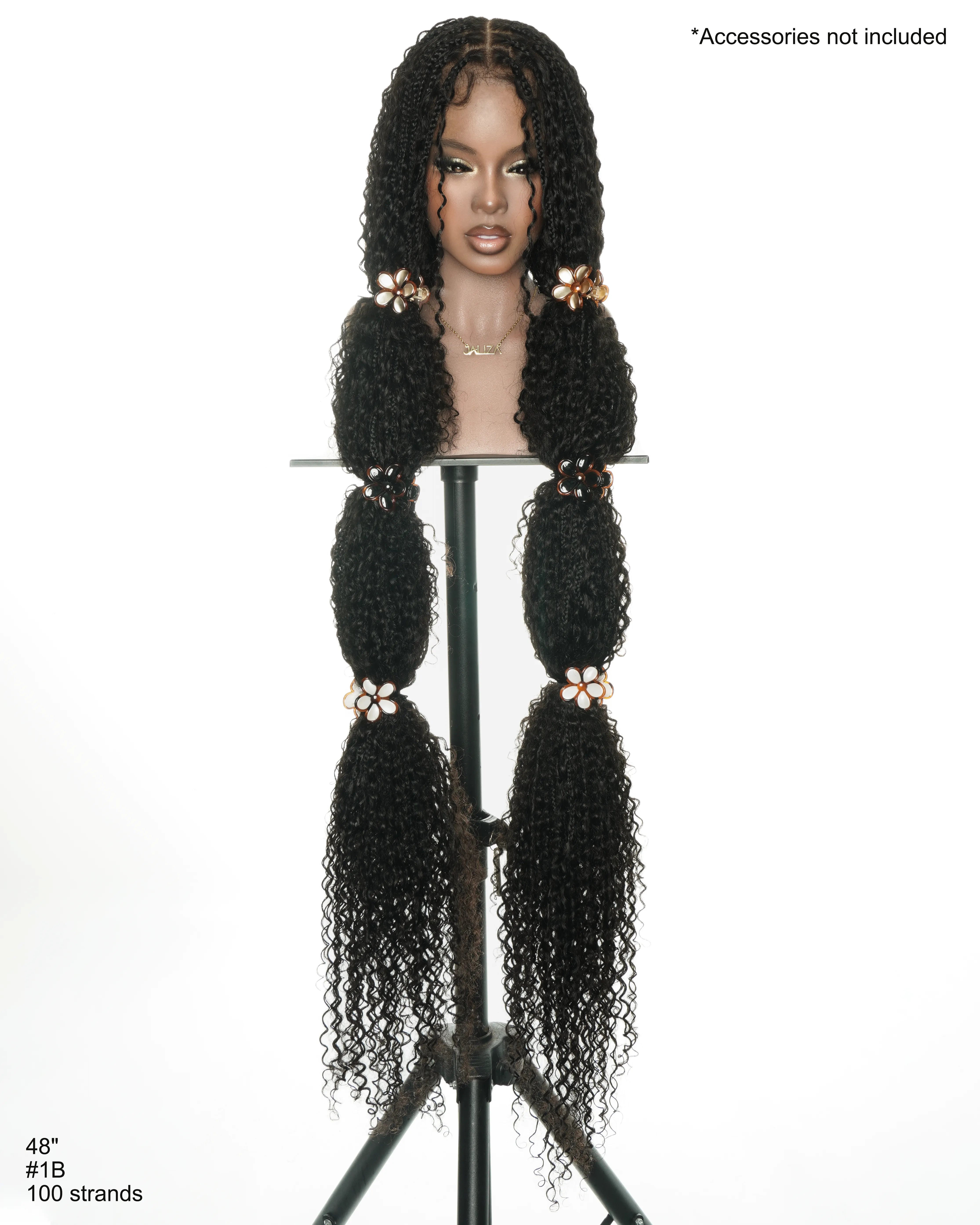 Celia Water Wave Full Lace 48" Bora Bora Braided Wig