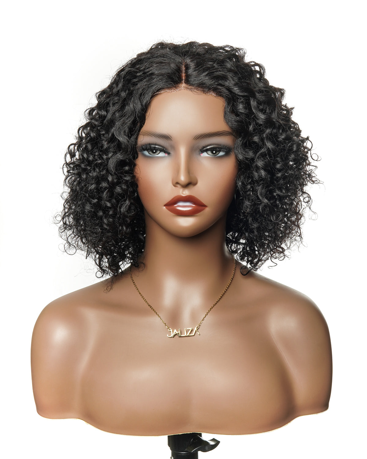 Bobrina 14" 100% Virgin Human Hair Deep Wave Bob Glueless Pre Cut Pre Bleached HD Lace Wear to Go (for US Market Only)