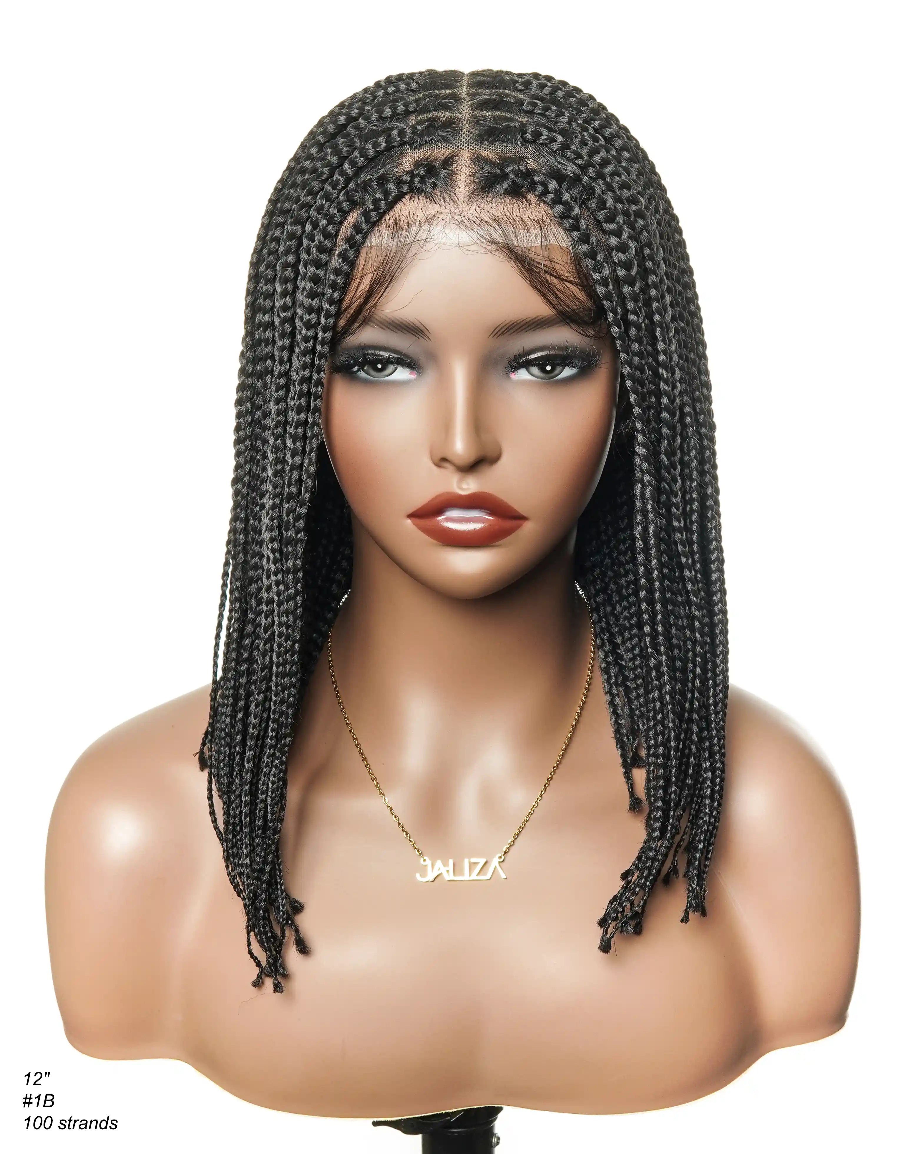 Swiss HD Full Lace Knotless Box Braided Wig