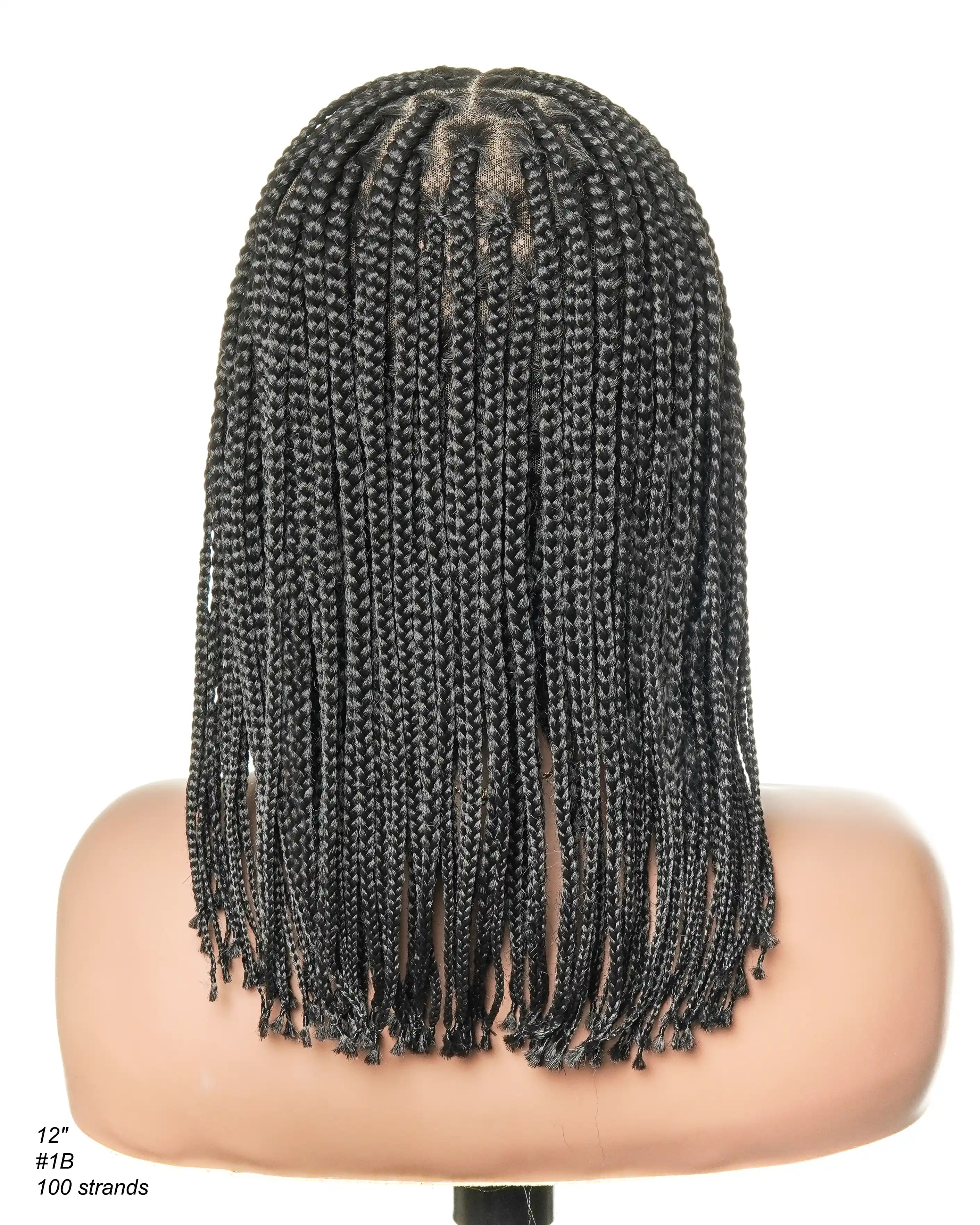 Swiss HD Full Lace Knotless Box Braided Wig