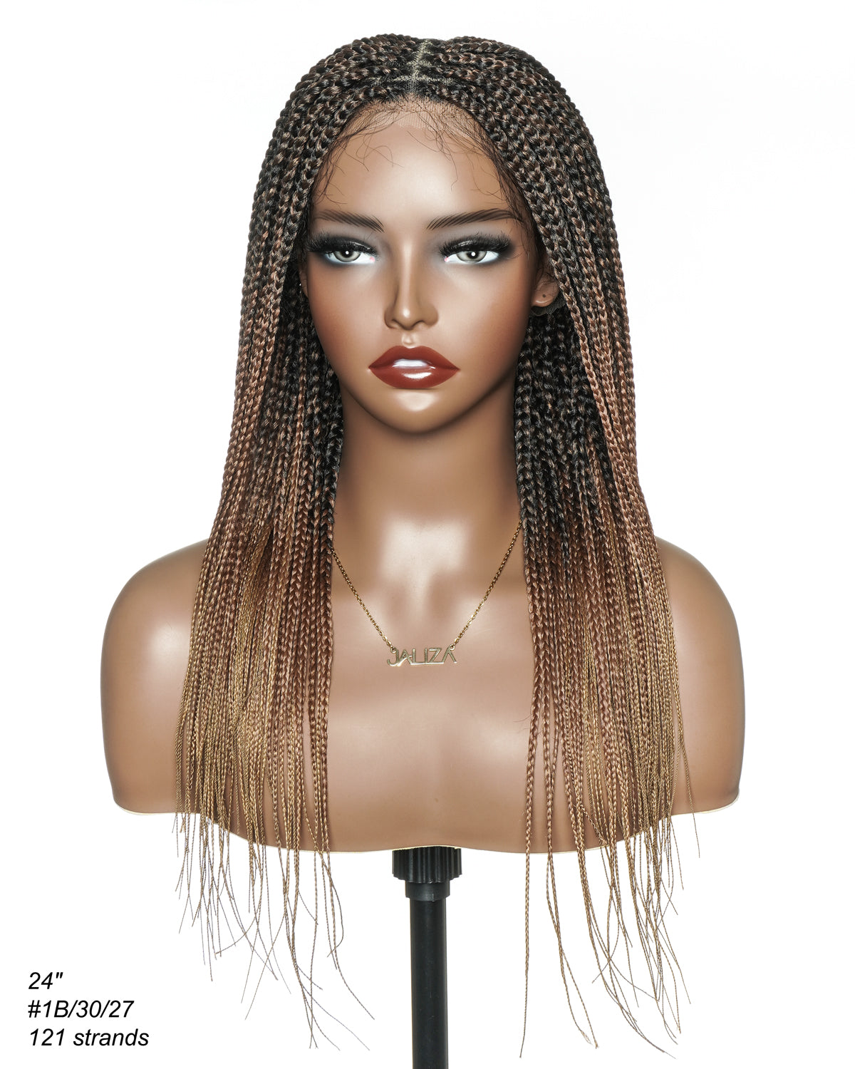 Swiss HD Full Lace Knotless Box Braided Wig
