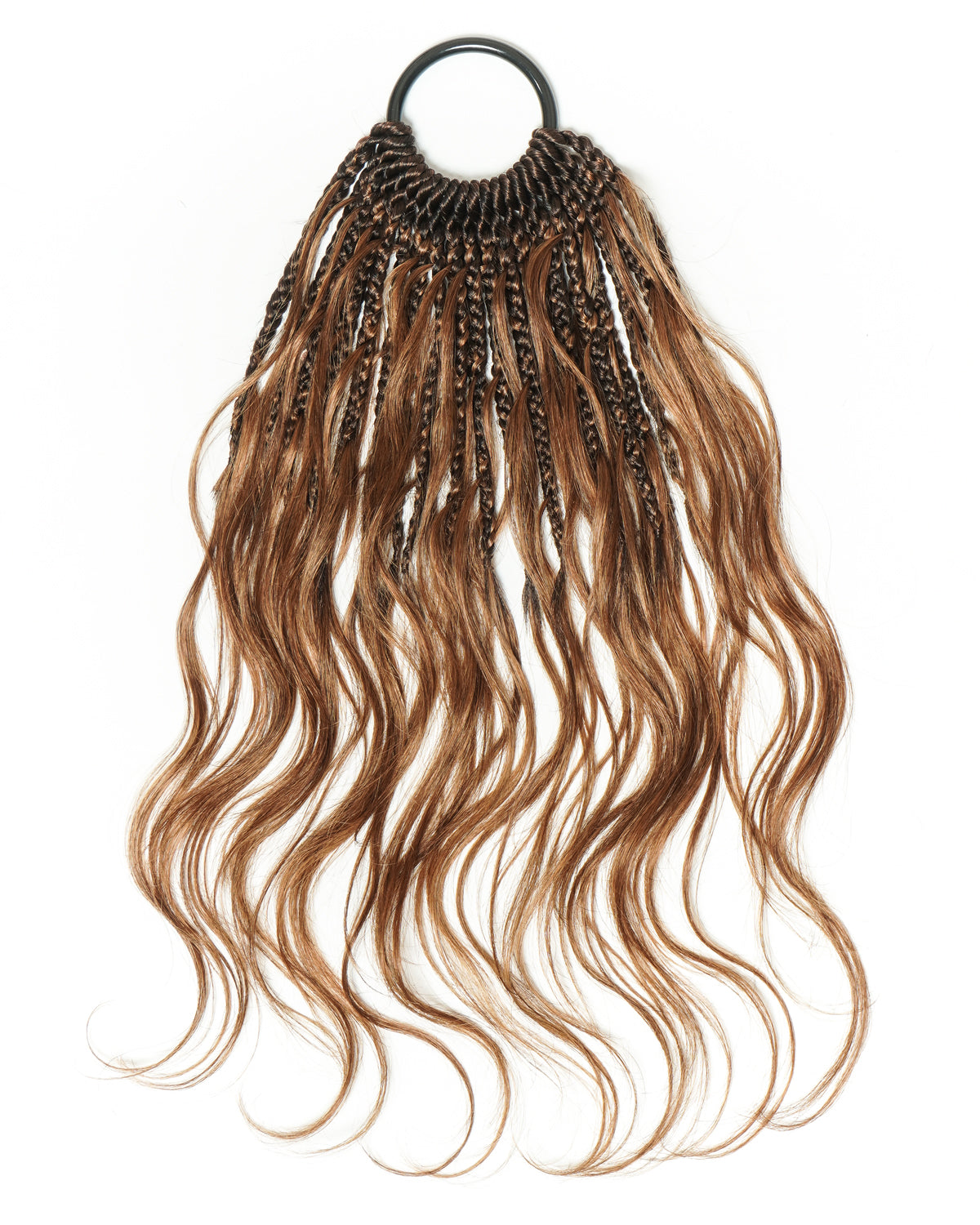 Small Pack 20 Strands Crochet Boho Braids - 12"-24" Loose Body Wave Human Hair Boho Curls ($20 Off as Add-On)