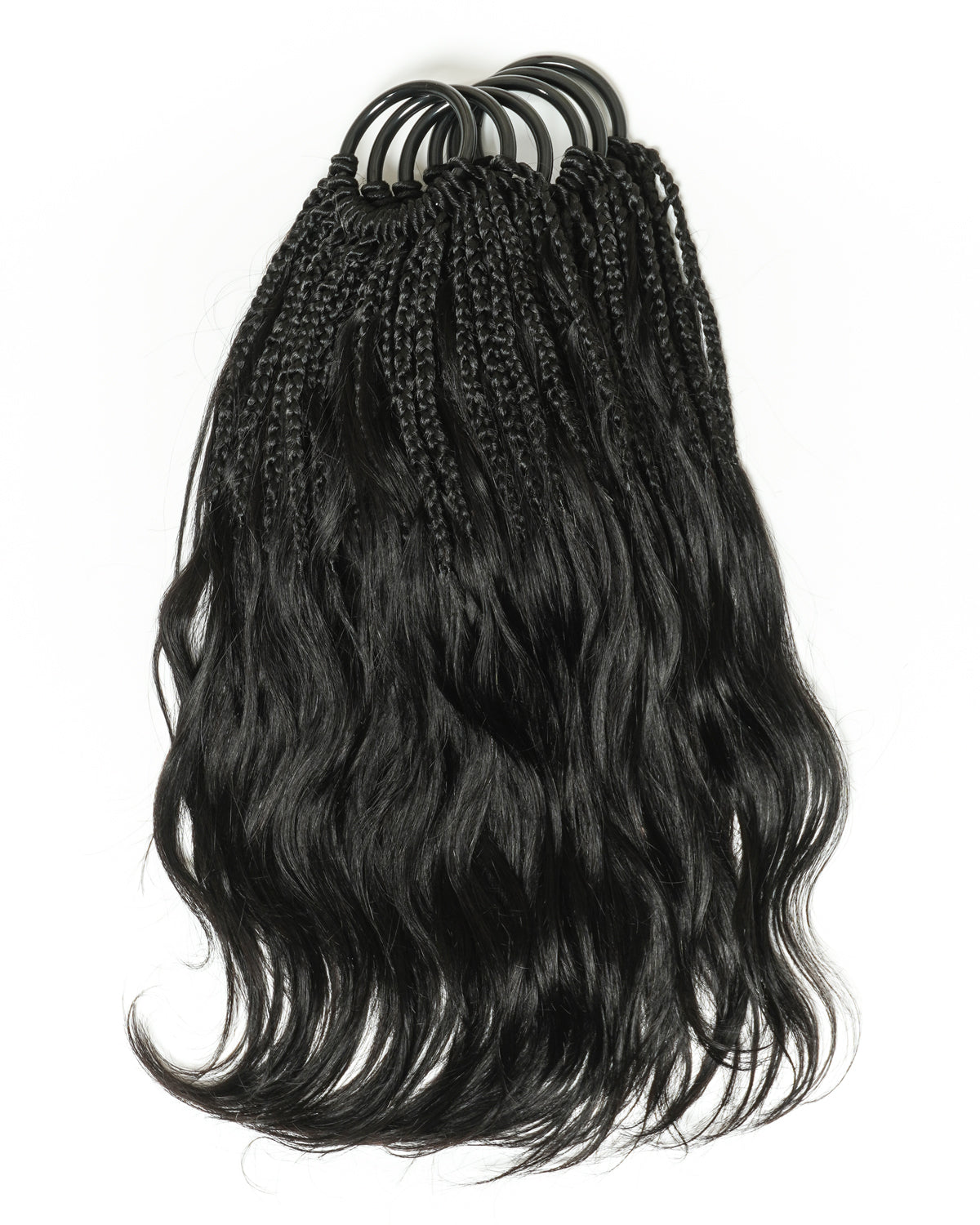 Michelle Crochet Braids - 12" Human Hair Body Wave Pre Loop (120 Strands)