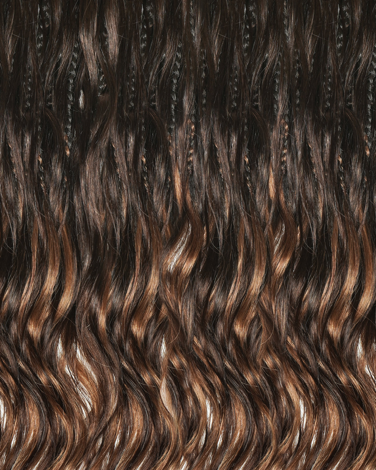 Small Pack 20 Strands Crochet Boho Braids - 12"-24" Loose Body Wave Human Hair Boho Curls ($20 Off as Add-On)