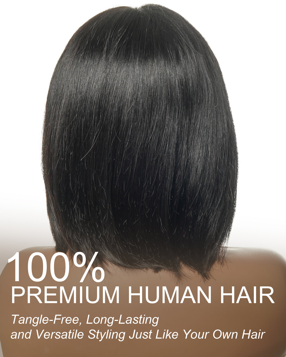 Bobrina 100% Human Hair Glueless Pre Bleached Knots Deep Wave Wig - Pre Plucked(US only)