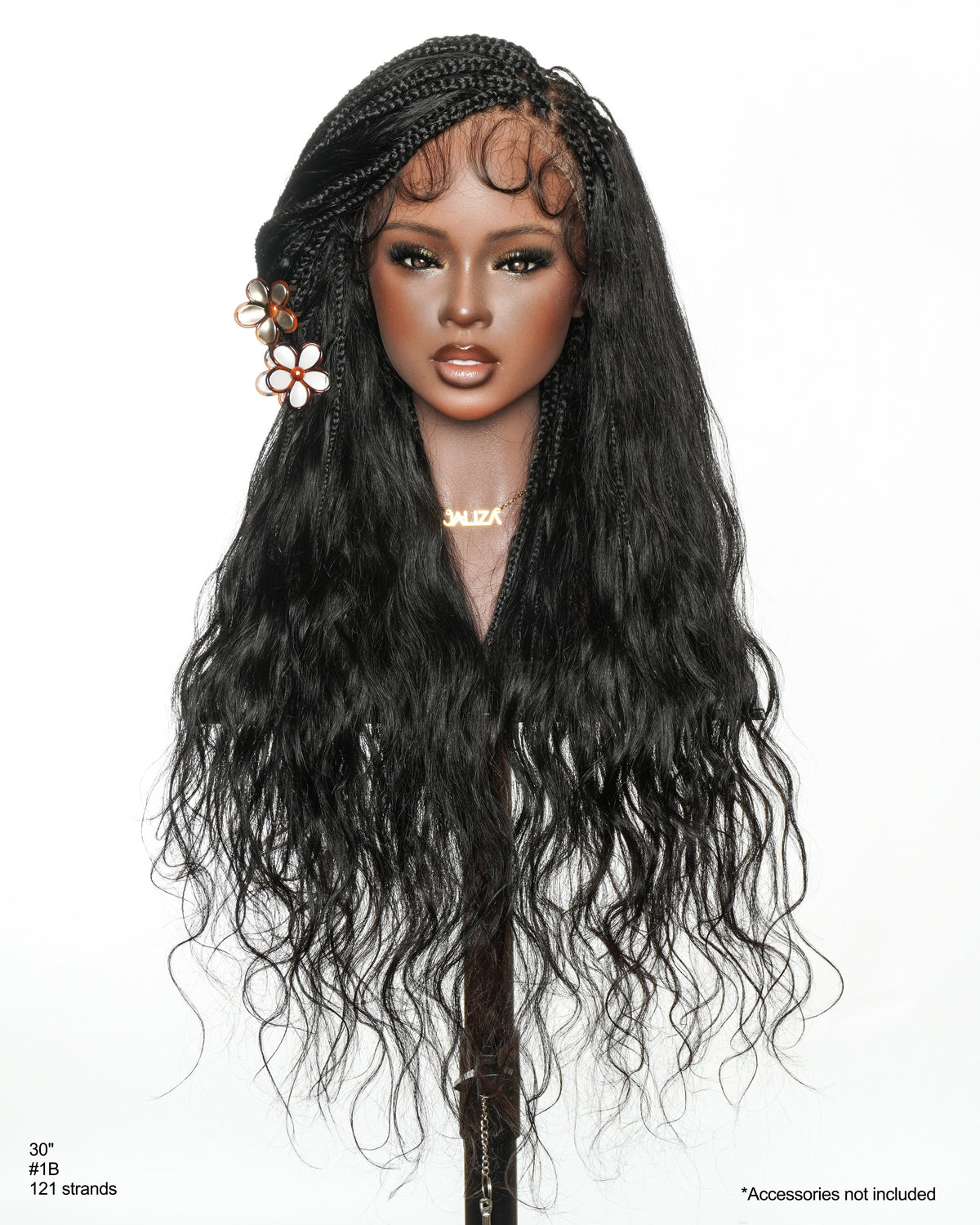 Michelle Luxury 30" Boho Braided Wig