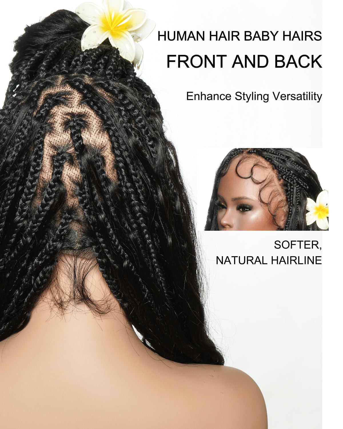 Michelle Luxury 30" Boho Braided Wig