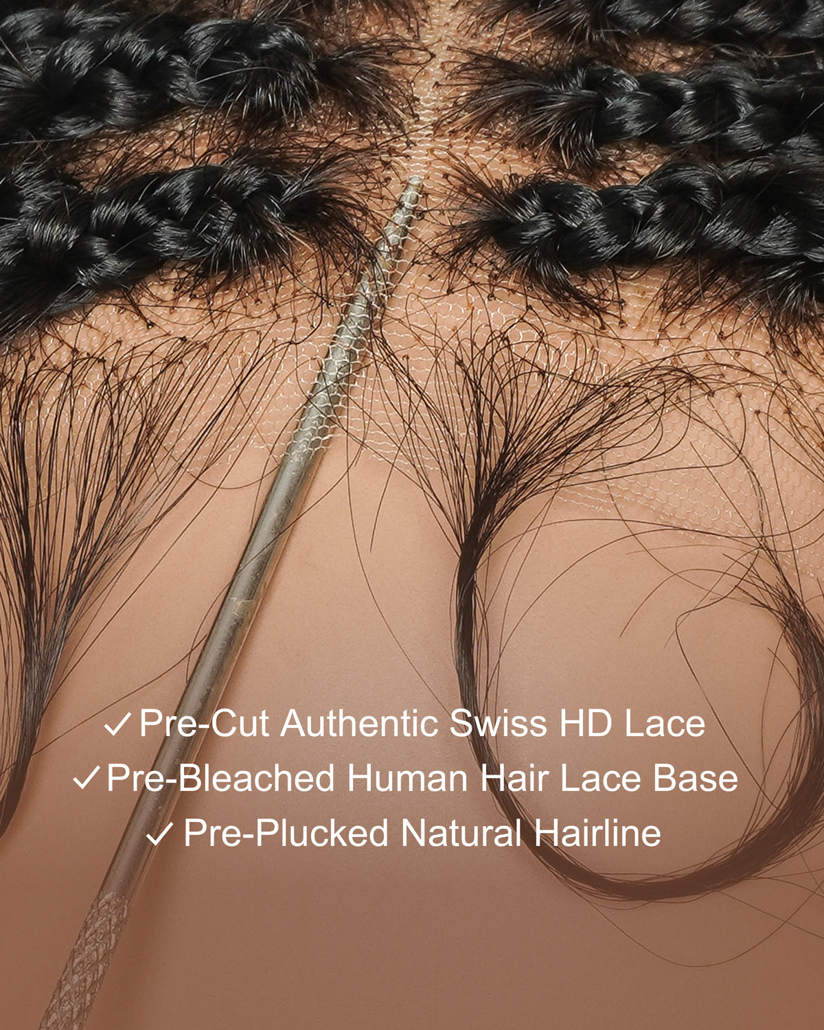 Michelle Luxury 30" Boho Braided Wig