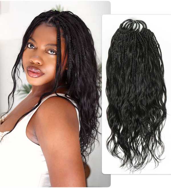 Bora Bora Crochet Boho Braids | Human Hair Miracle Body Wave