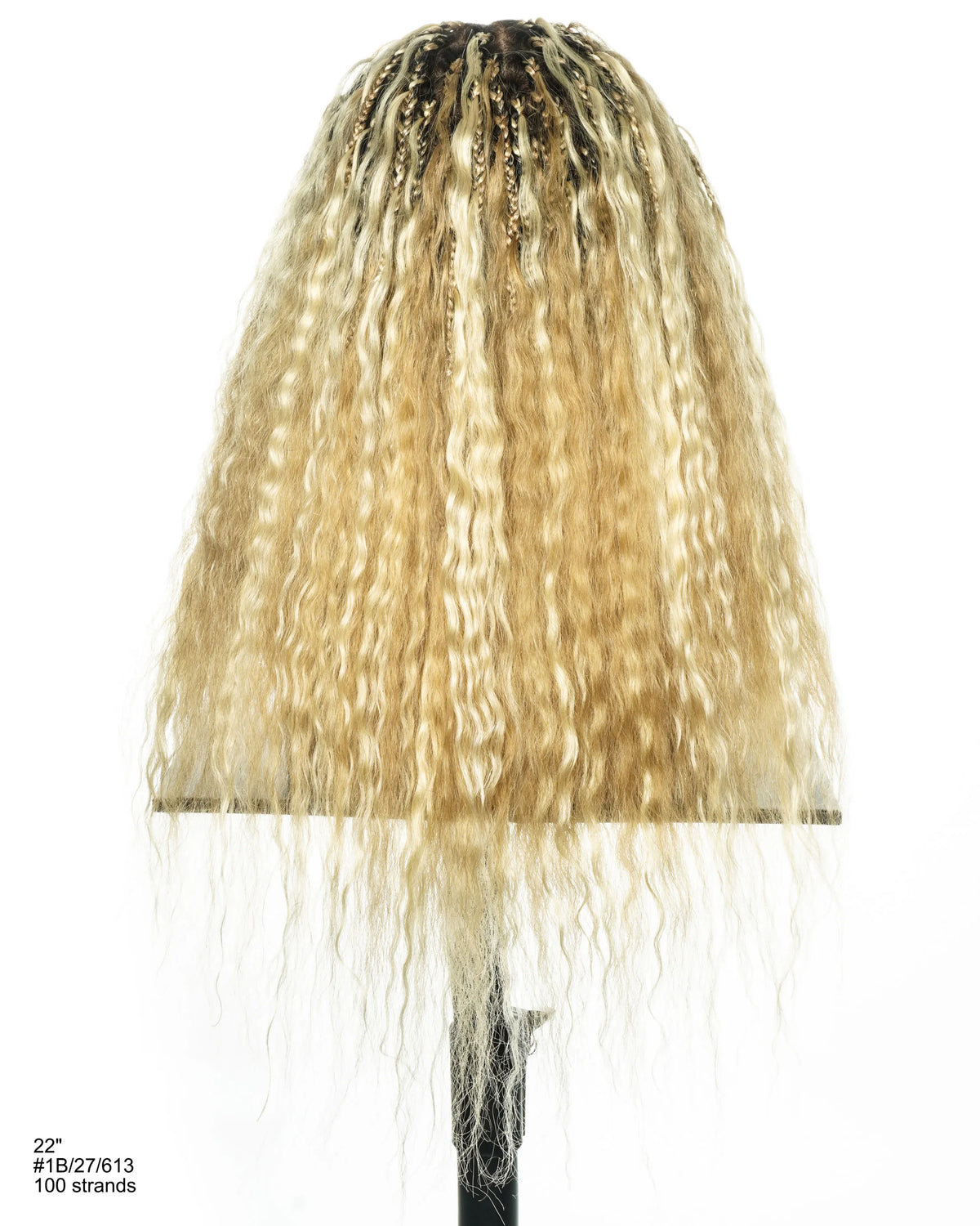 JALIZA 22 inch #1B/27/613 Boho Box Braids Braided Wig (Mannequin - Back View)