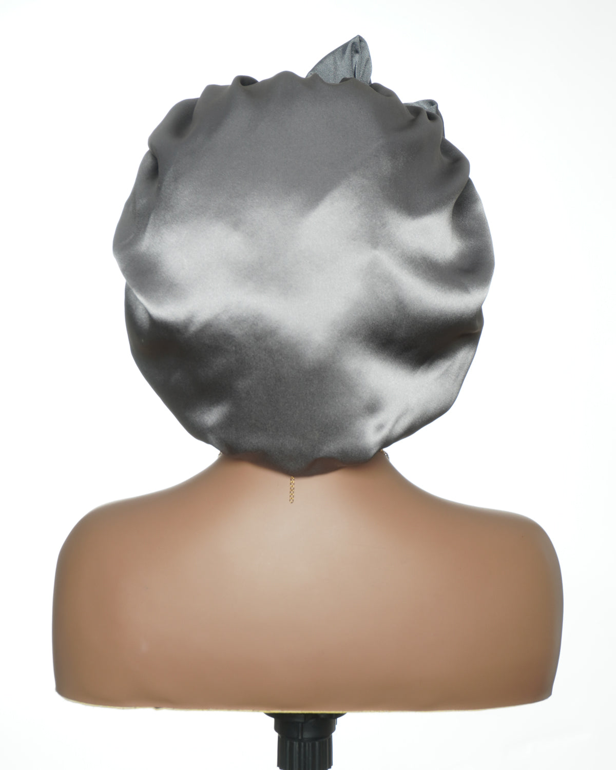 100% Pure Mulberry Silk Sleep Bonnet – Double-Layer & Reversible Design
