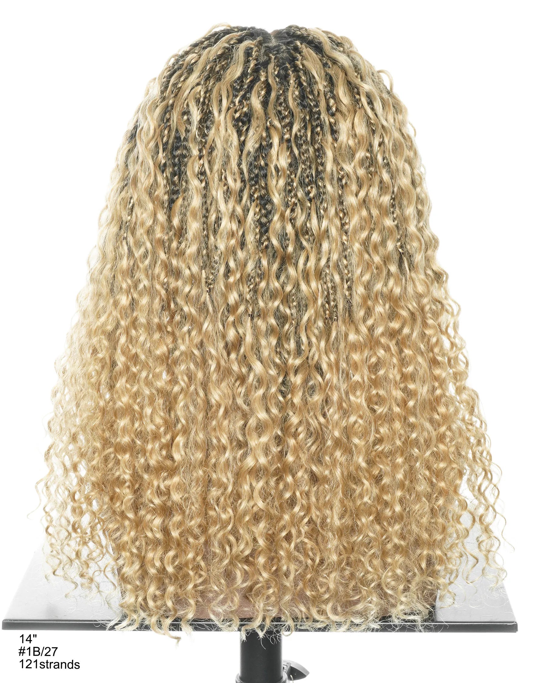 Nami Bob Style- JALIZA Slip-On™ Water Wave Boho Box Braided Wig (Full Version)
