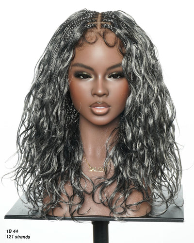Michelle 16" - JALIZA Slip-On™ Glueless Body Wave Boho Box Braided Wig