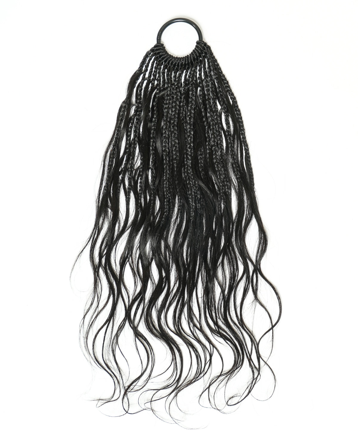 Small Pack 20 Strands Crochet Boho Braids - 12"-24" Loose Body Wave Human Hair Boho Curls ($20 Off as Add-On)