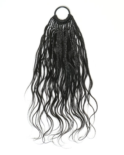 Small Pack 20 Strands Crochet Boho Braids - 12"-24" Loose Body Wave Human Hair Boho Curls ($20 Off as Add-On)