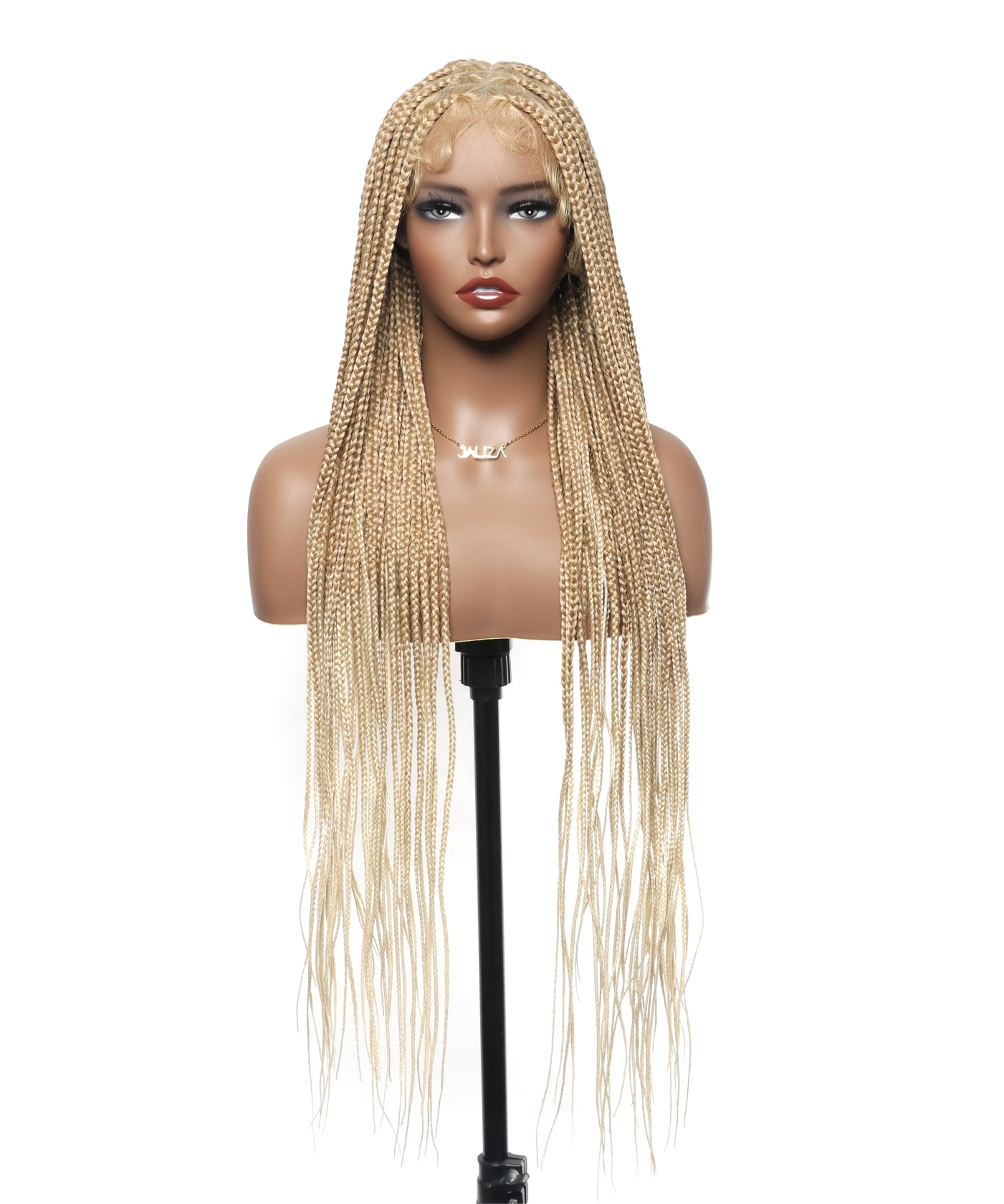 48" Lightweight Knotless HD Full Lace Box Braided Wig
