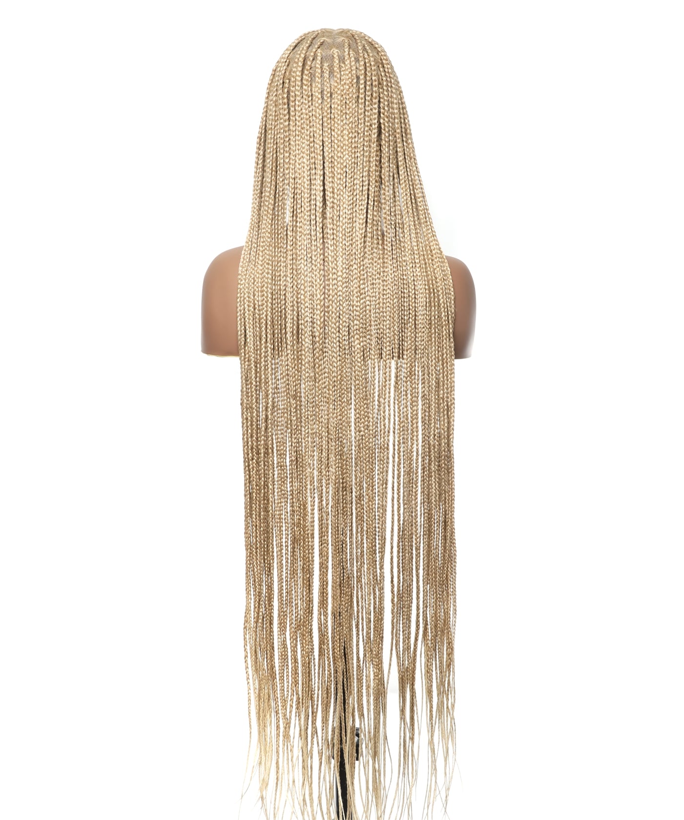 48" Lightweight Knotless HD Full Lace Box Braided Wig