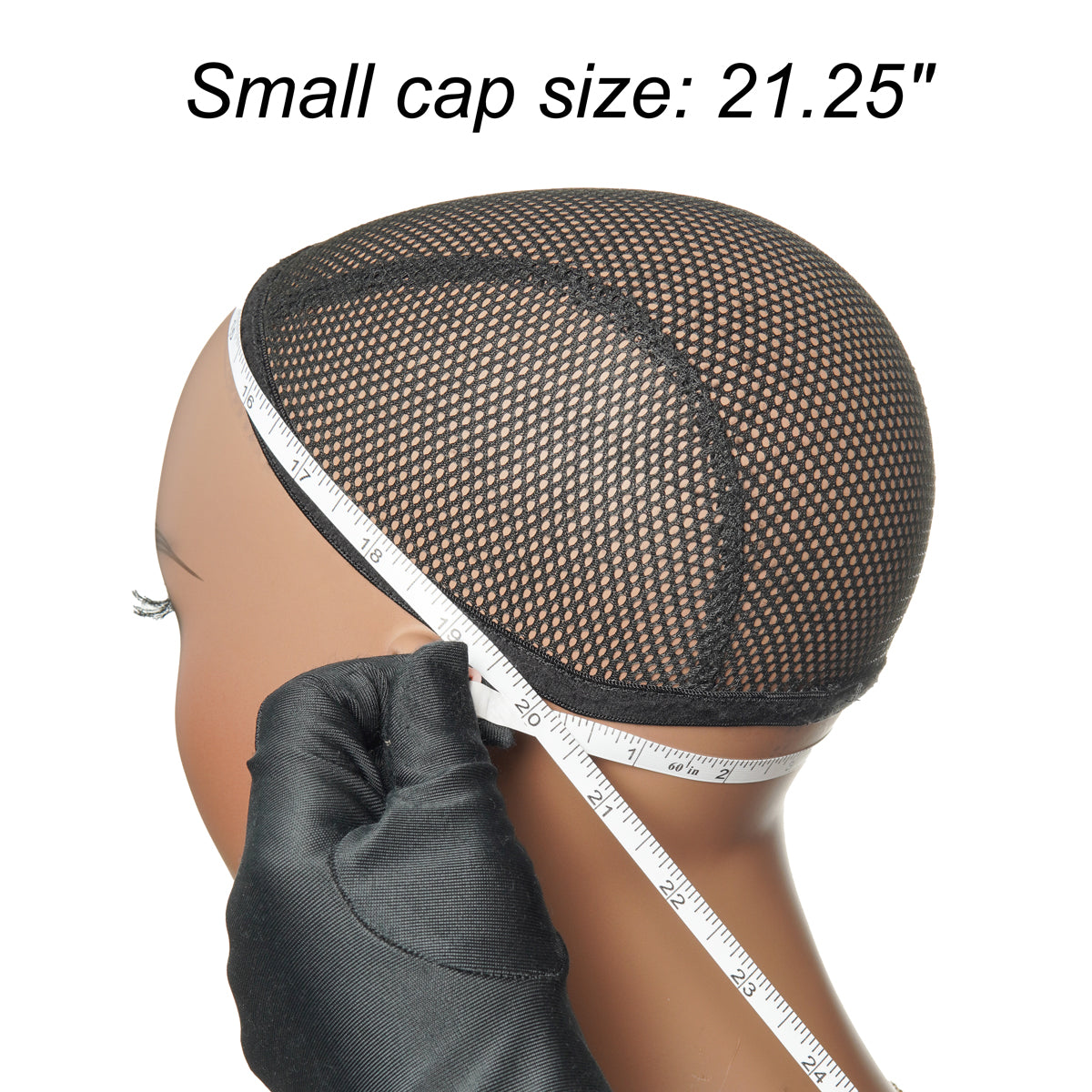 Small & Large Cap Only - 12" & 24" Pre Bleached HD Human Hair Lace Boho Box Braided Wig