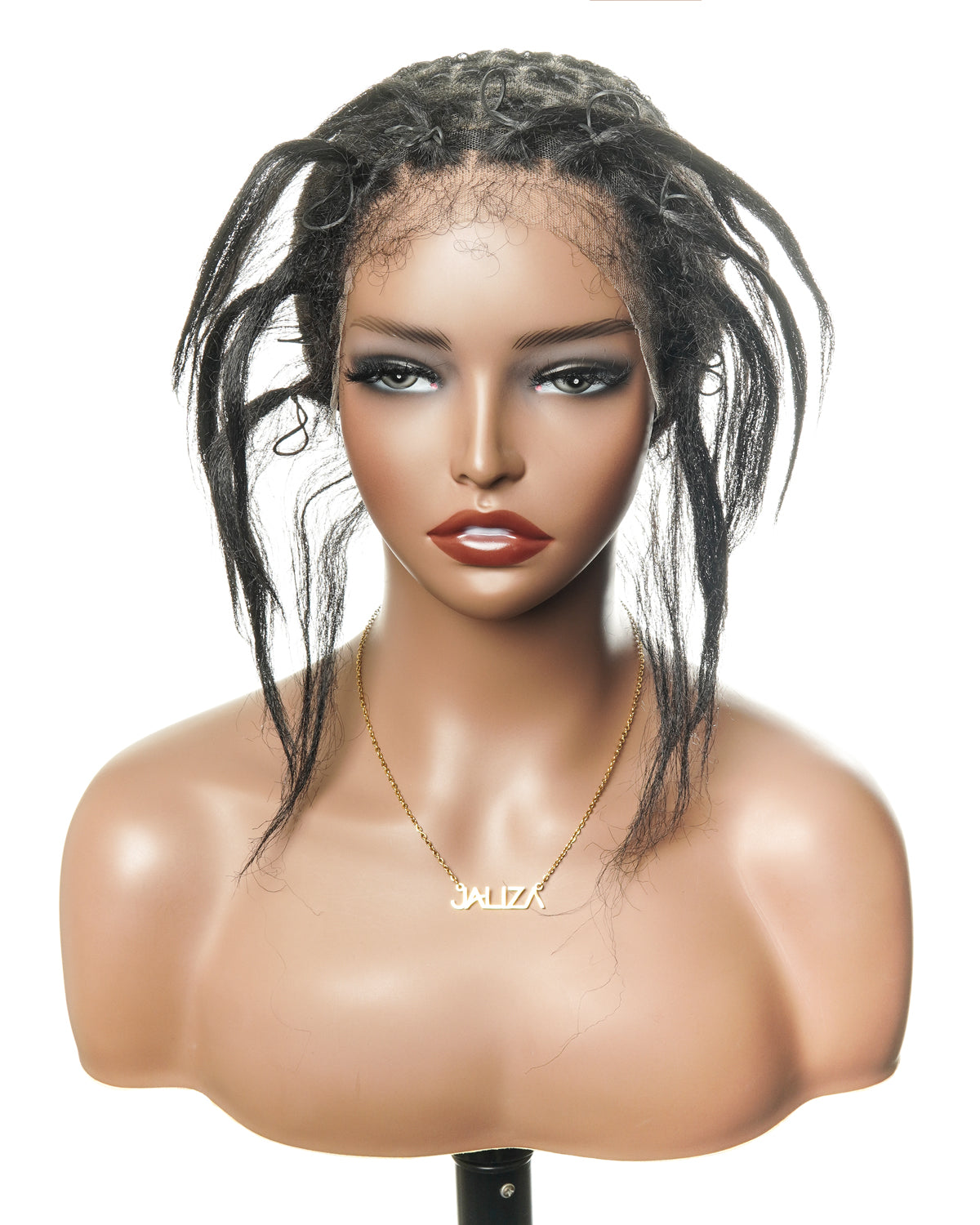 HD Full Lace Cap for Hair Braiding - Human Hair Baby Hair - For Alopecia & Thinning Hair