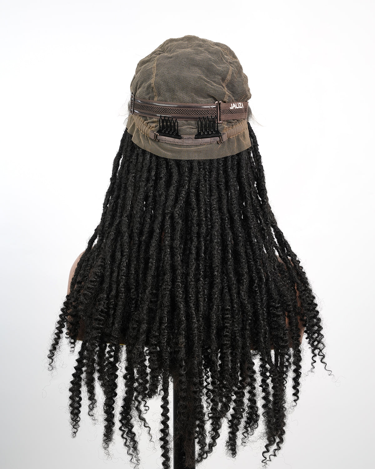 Pre Bleached 100% Human Hair HD Full Lace Salon-level Knotless Dreadlock Wig