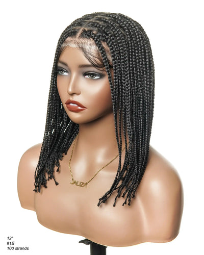 Swiss HD Full Lace Knotless Box Braided Wig