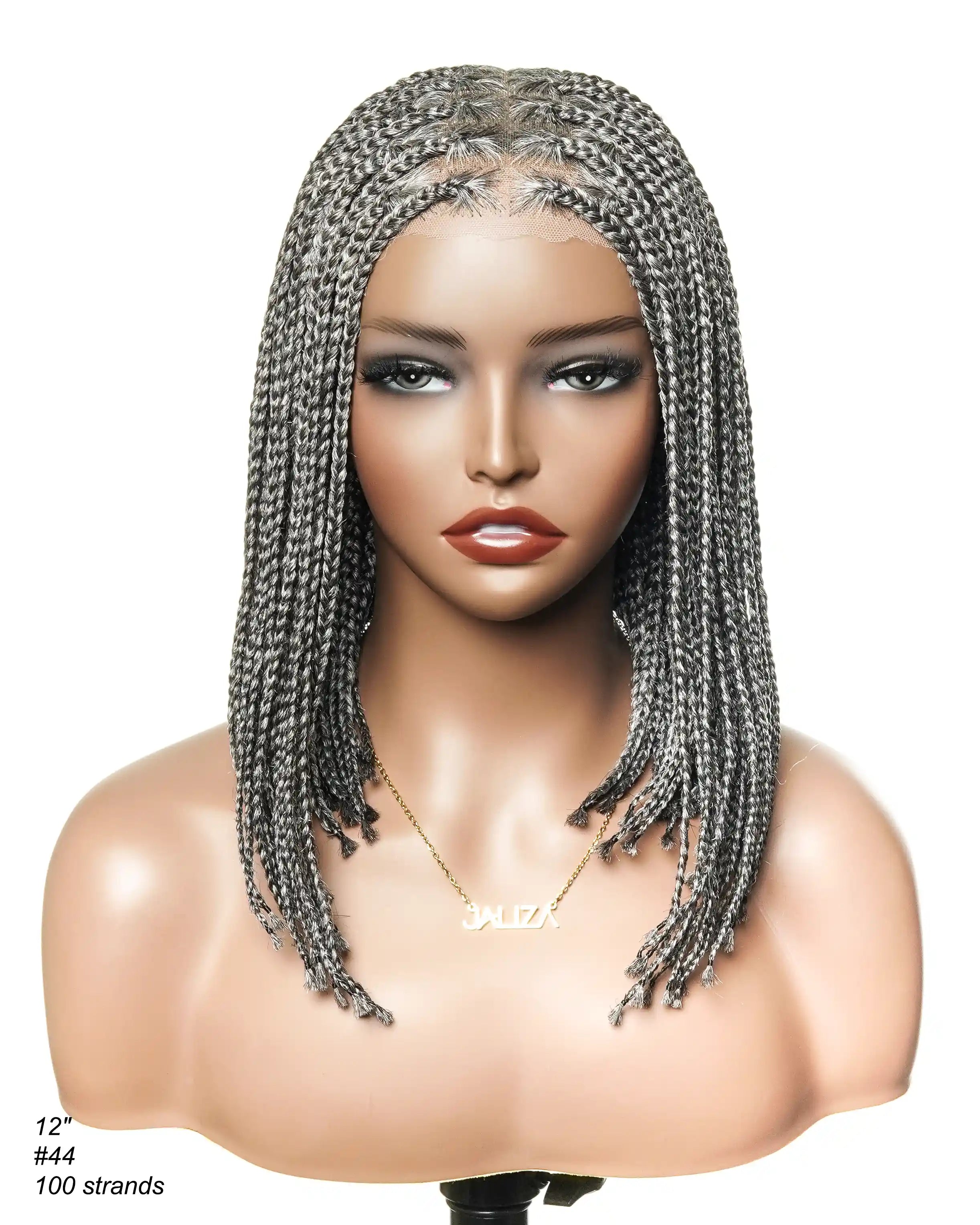 Swiss HD Full Lace Knotless Box Braided Wig