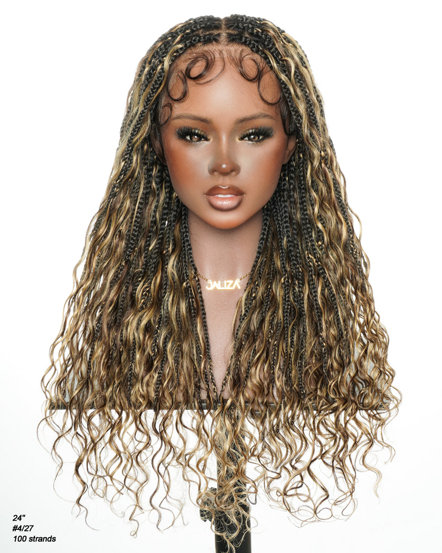 Kiki 24" Piano 4/27 Boho Box Braided Wig