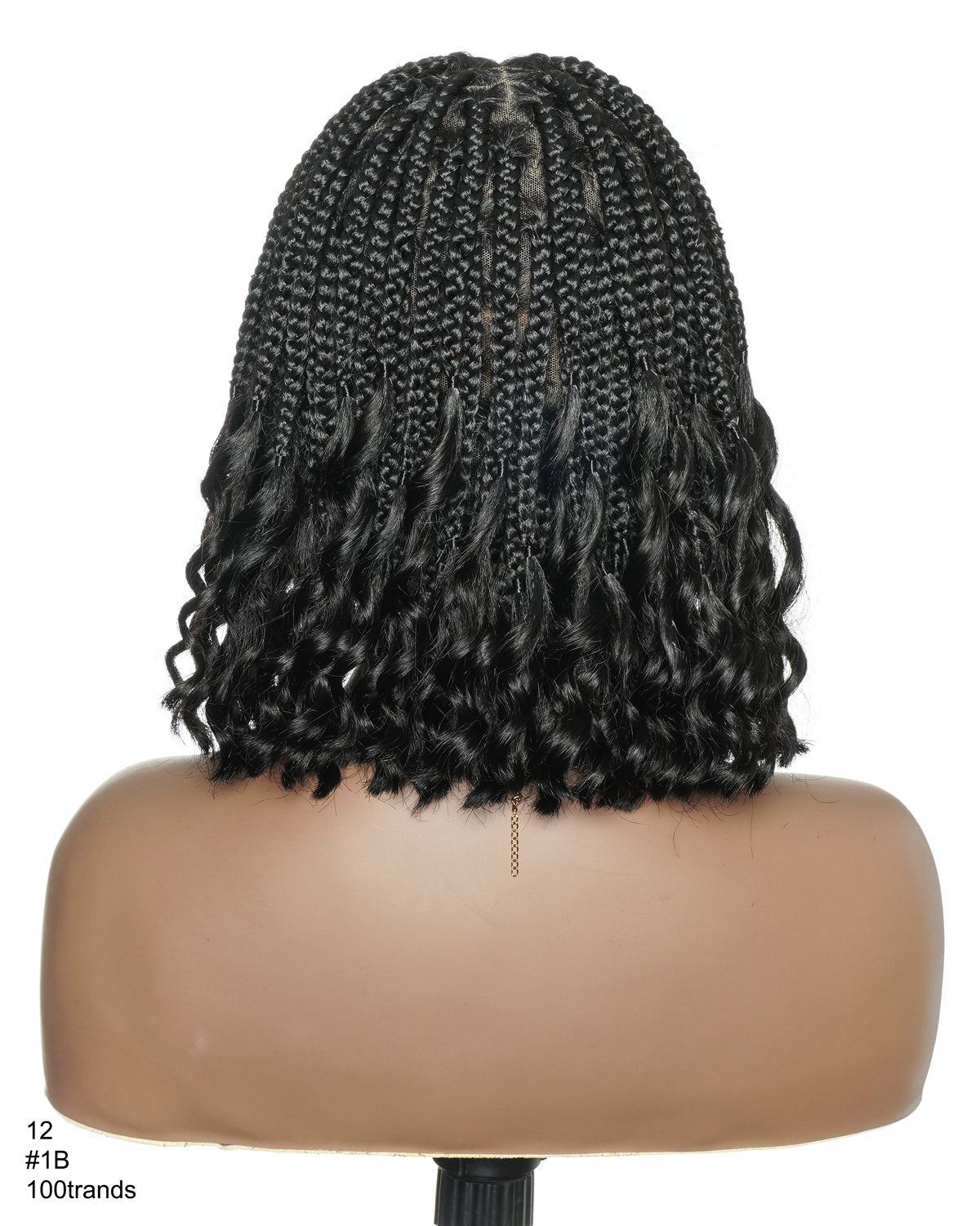 Nina - Slip-On™ Curly Ends Knotless Box Braided Wig