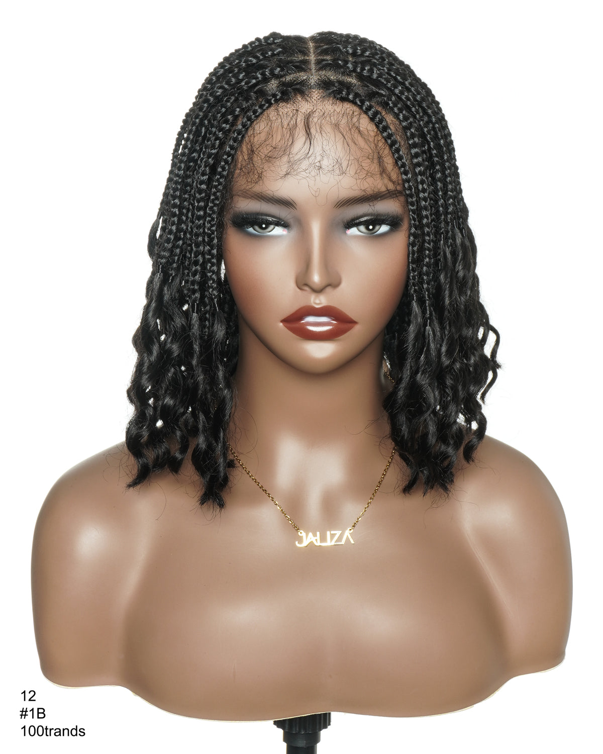 Nina - Slip-On™ Curly Ends Knotless Box Braided Wig