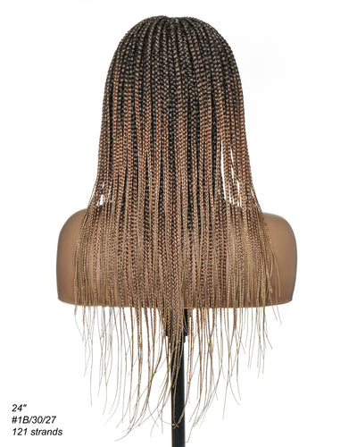 Swiss HD Full Lace Knotless Box Braided Wig