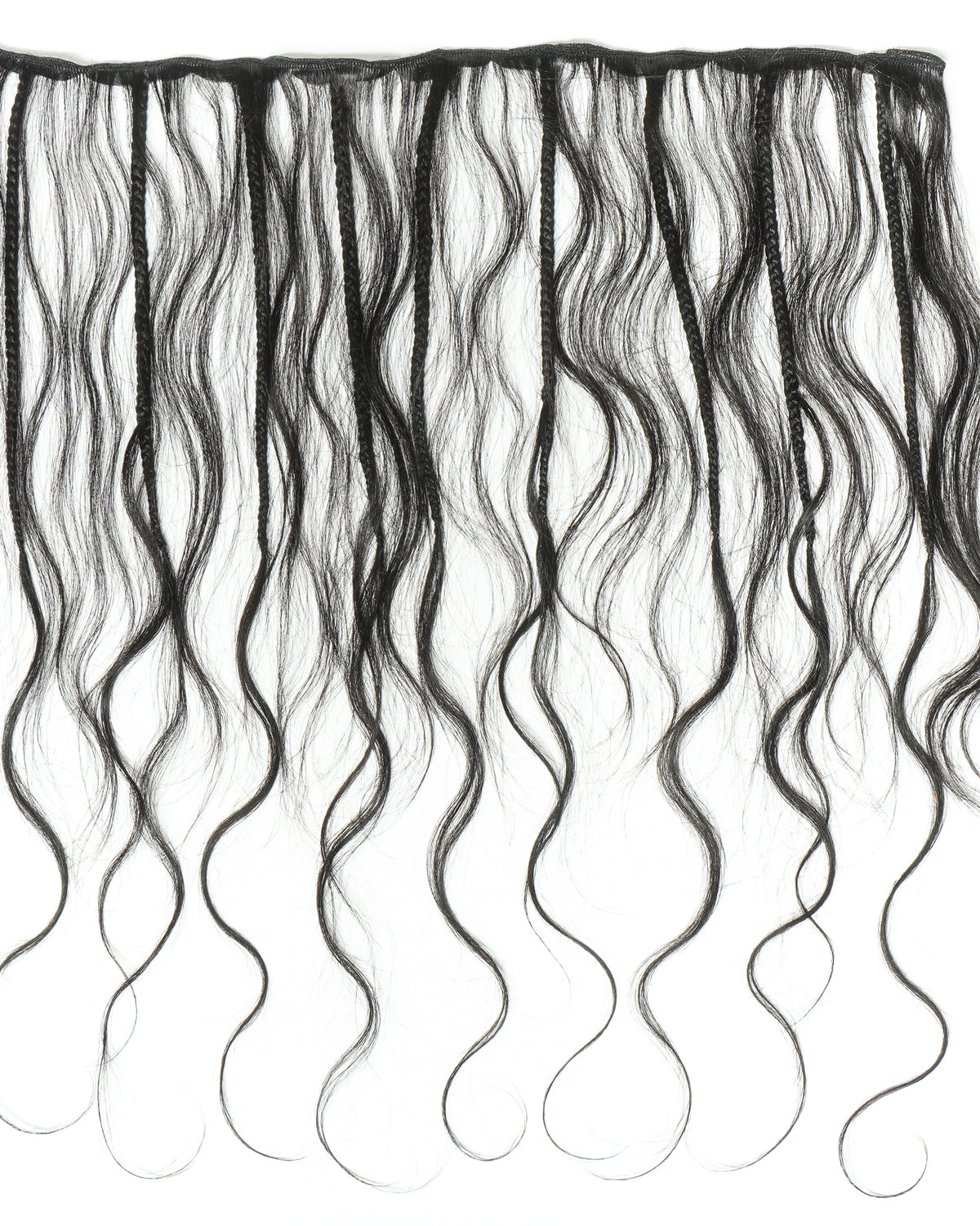 Human Hair Body Wave Boho Braided Wefts - Braids Weft