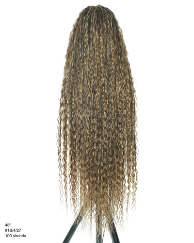 Celia Deep Wave 48" Full Lace Bora Bora Boho Box Braided Wig