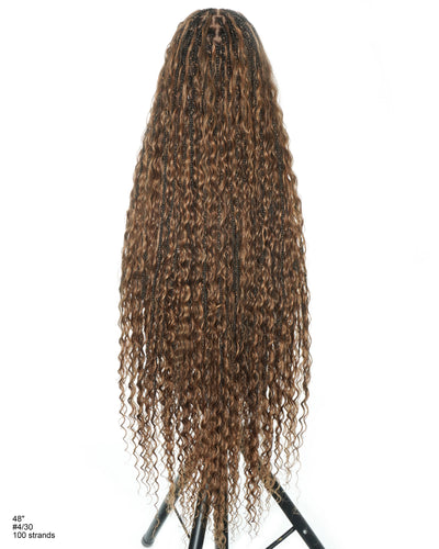Celia Deep Wave 48" Full Lace Bora Bora Boho Box Braided Wig