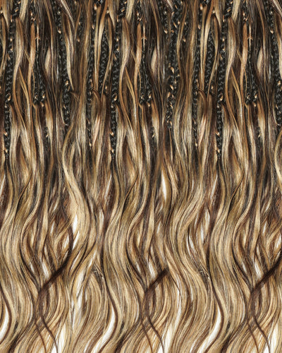 Human Hair Body Wave Boho Braided Wefts - Braids Weft