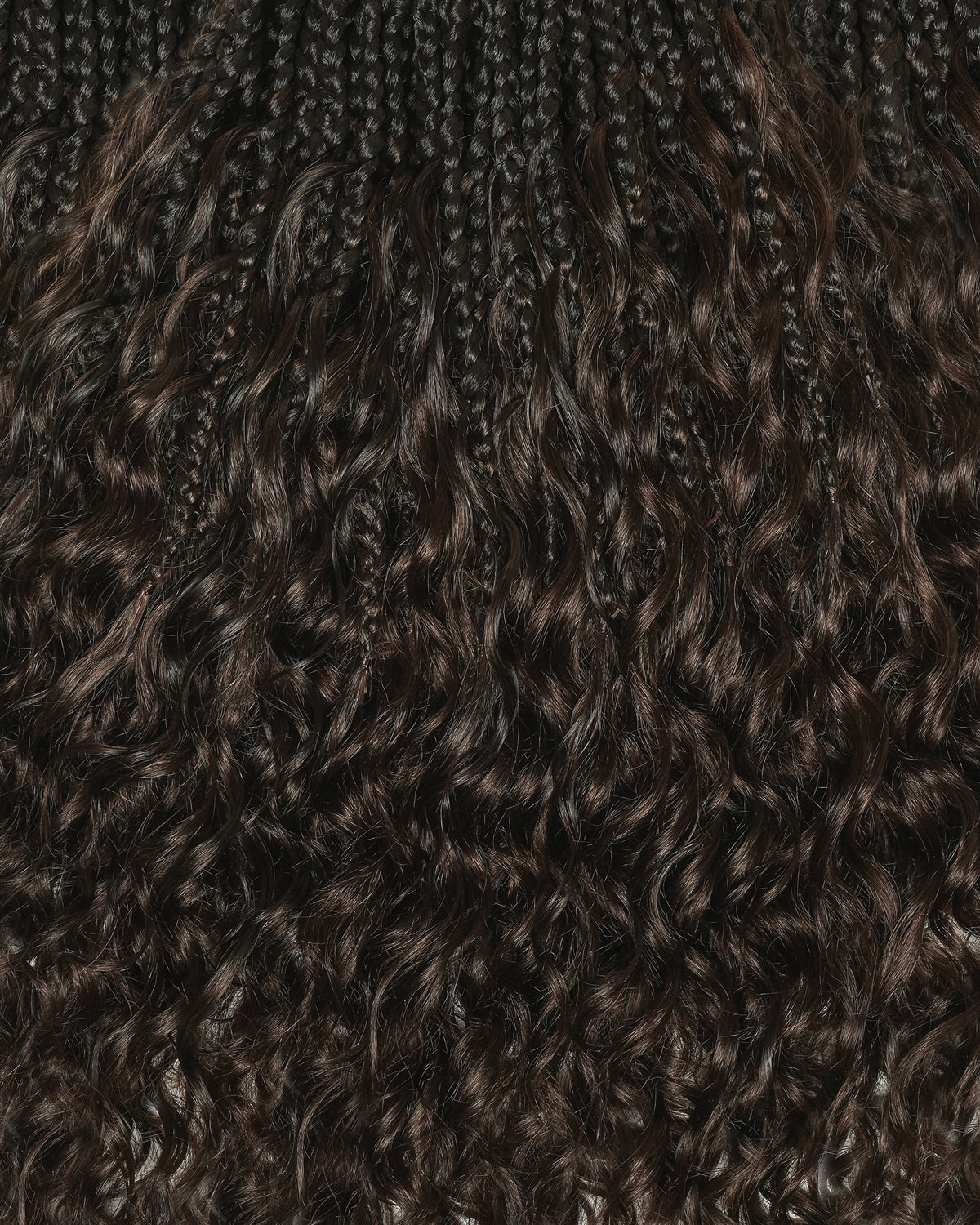 Small Pack 20 Strands Crochet Boho Braids - 12"-30" Deep Wave Human Hair Boho Curls ($20 Off as Add-On)