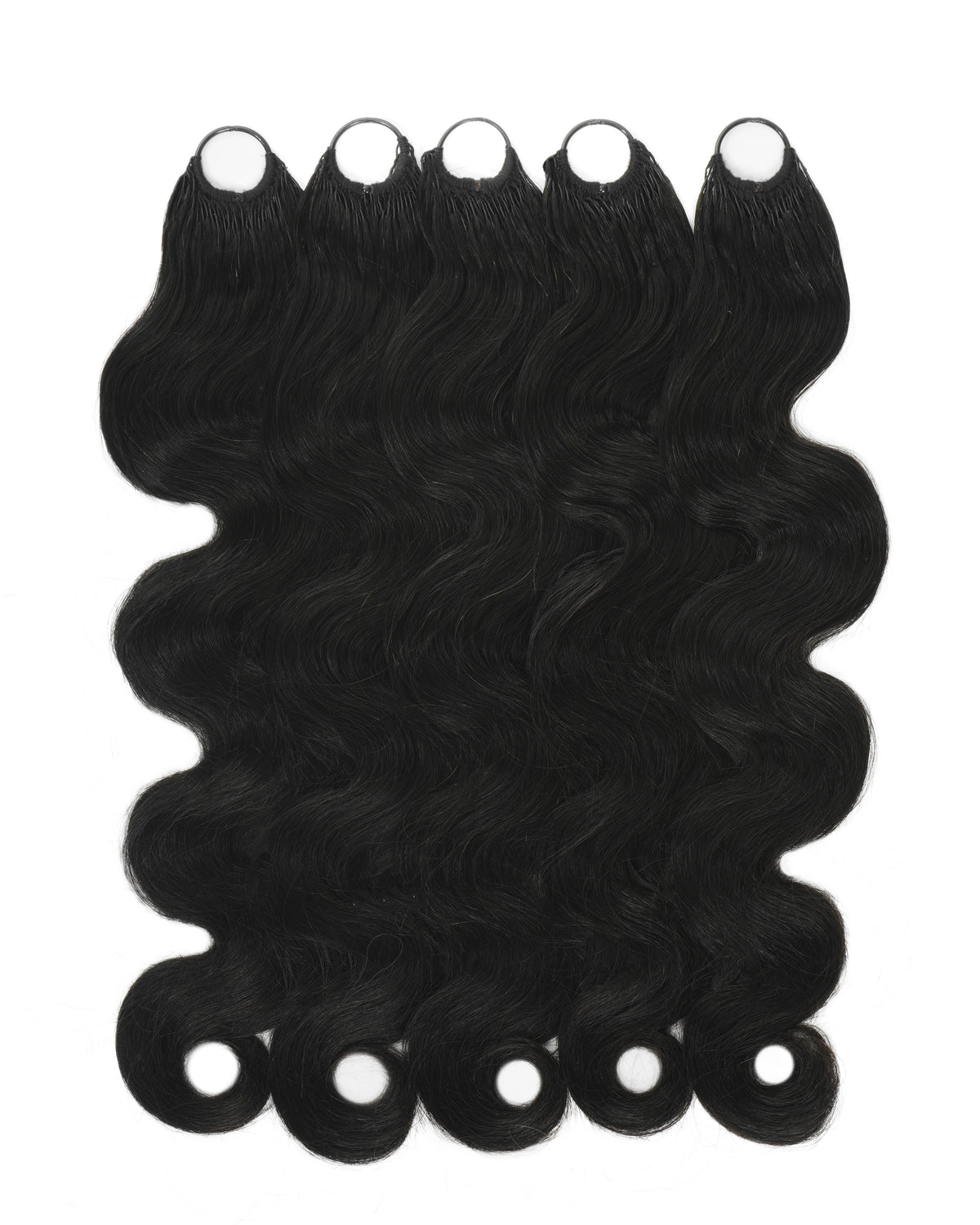 JALIZA body wave human hair corchet hair natural black