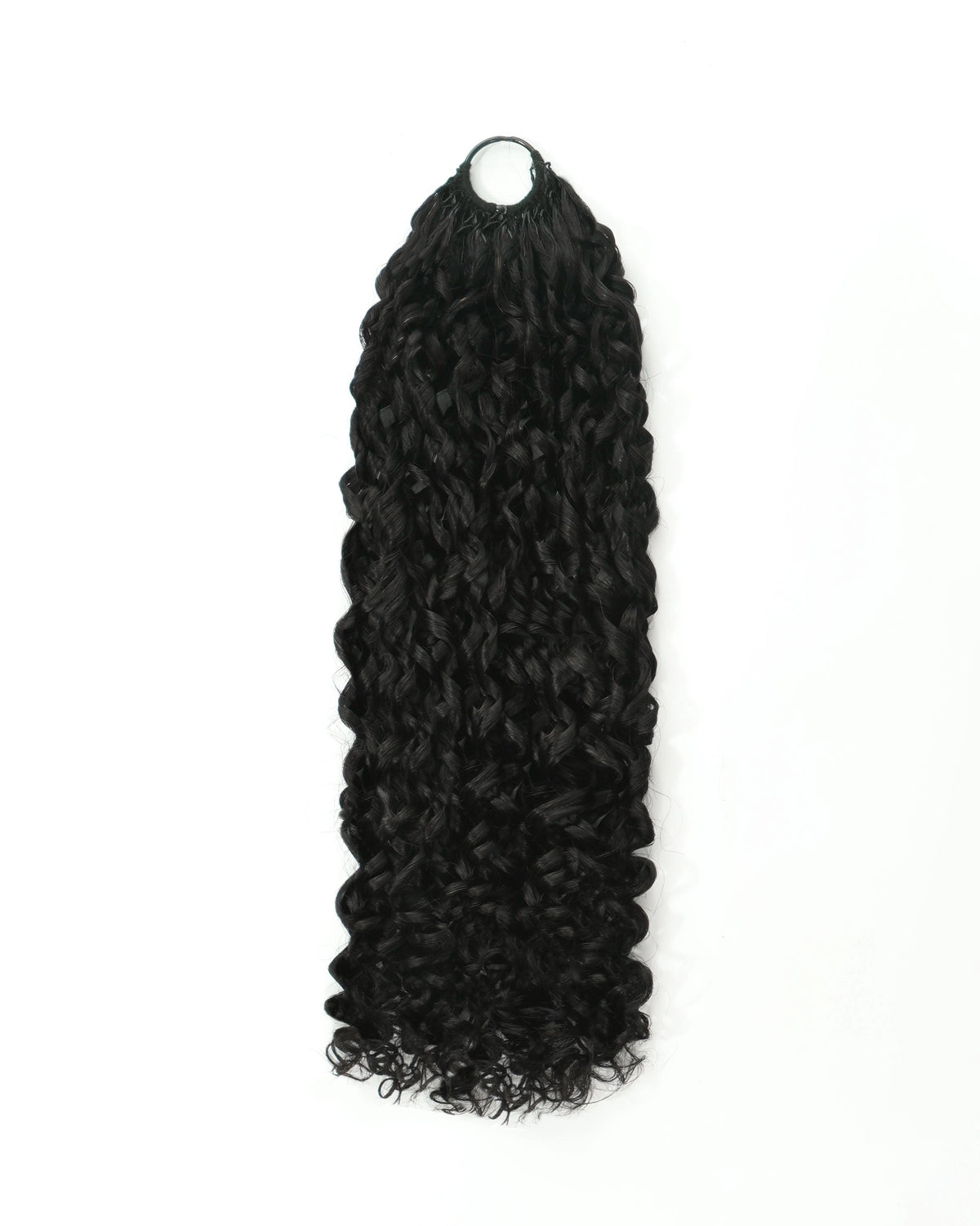 PrimeFlow™ Human Hair Kinky Straight Crochet Hair For Miracle Knots Boho Braids