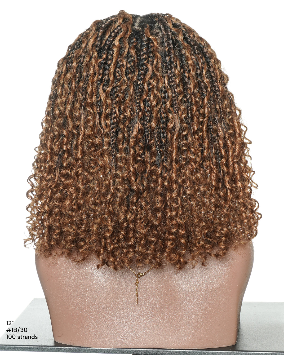 Lulu Bob 12" - JALIZA Slip-On™ Glueless Boho Box Braided Wig