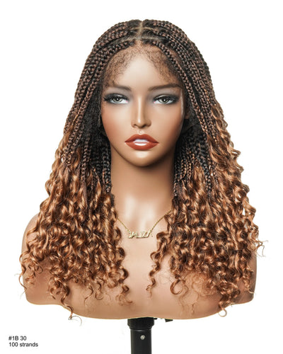 Nina - Slip-On™ Curly Ends Knotless Box Braided Wig