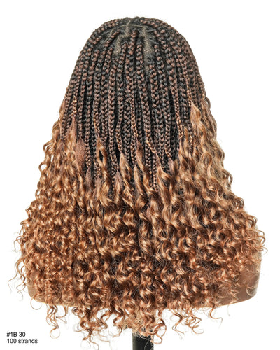 Nina - Slip-On™ Curly Ends Knotless Box Braided Wig