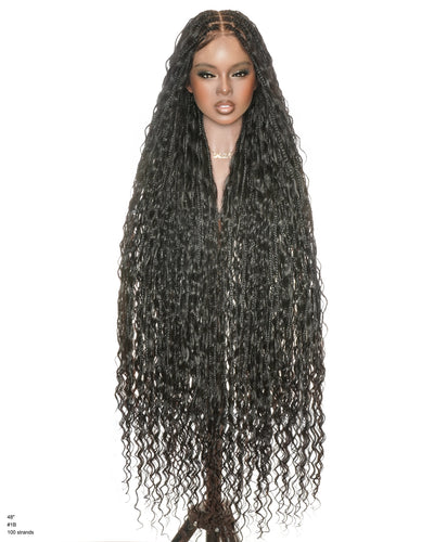 Celia Deep Wave 48" Full Lace Bora Bora Boho Box Braided Wig