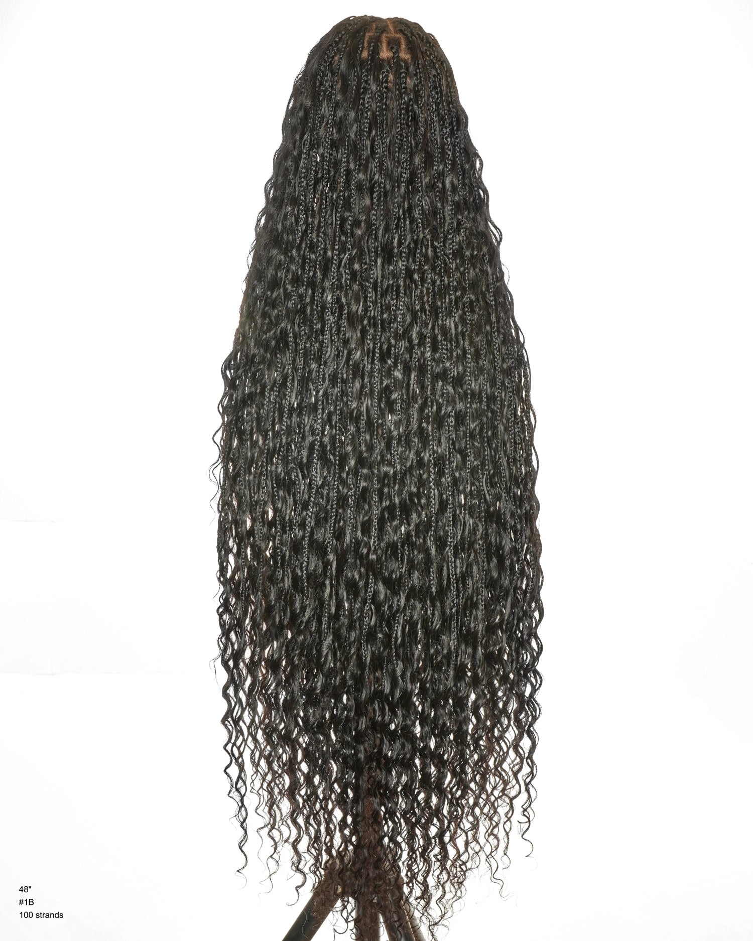 Celia Deep Wave 48" Full Lace Bora Bora Boho Box Braided Wig