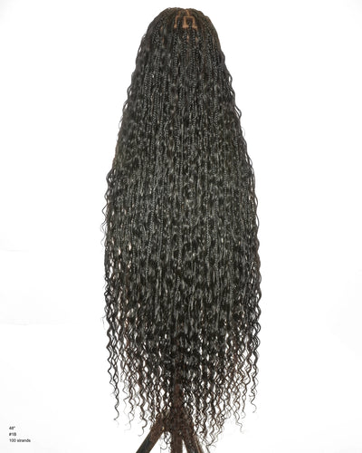 Celia Deep Wave 48" Full Lace Bora Bora Boho Box Braided Wig