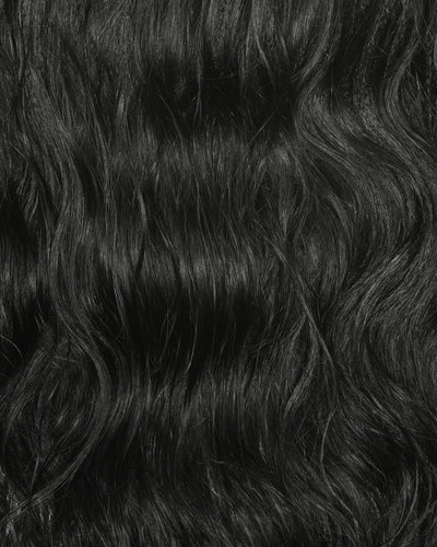 18" Ghost Loop™ Crochet Boho Braids With Body Wave Human Hair Curls
